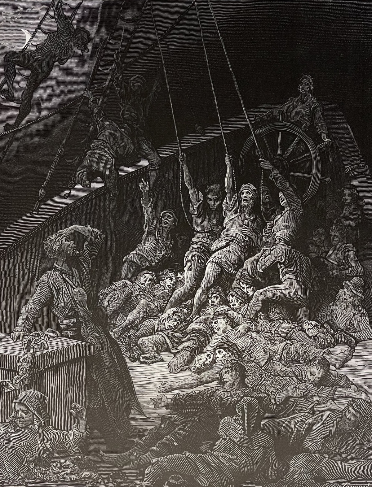 gustave_dore_anciens_marins_1876_xix_eme_marine_marin_la_manoeuvre
