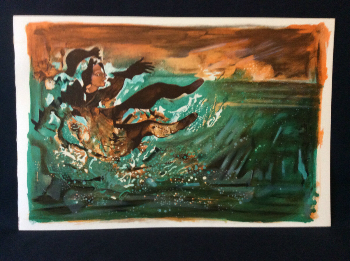 georges_brassens__lithographie_originale_en_couleur__illustration_par_pierre_cadiou_
