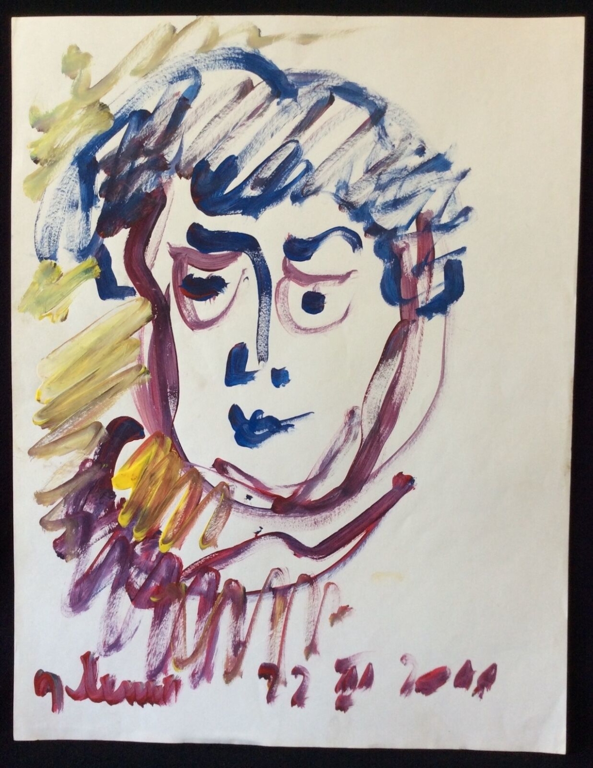 art_brut_signature_illisible_gouache_64,5_cm_x_50_cm