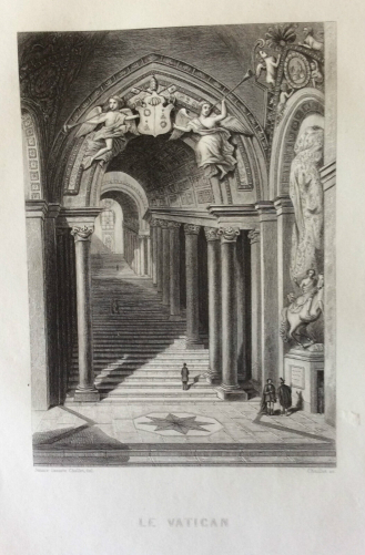 le_vatican_gravure_de_1863_italia