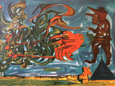 georges_brassens__lithographie_originale_en_couleur__illustration_par_pierre_cadiou_