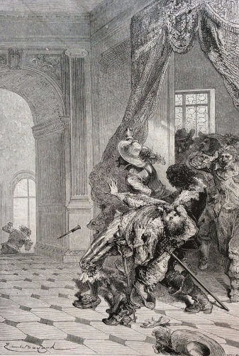 1st_duke_of_buckingham_s_murder_george_villiers_engraving_19th_century_england