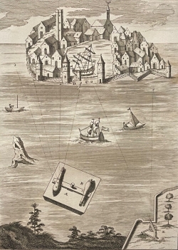 la_rochelle_siege_1628__artillerie,_machine_de_bombardement__gravure__1721_france