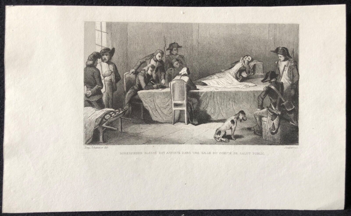 revolution_francaise_1789__gravure_vers_1850__robespierre_blesse,_salut_public_