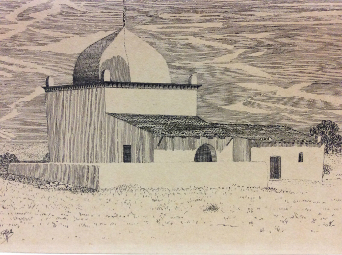algerie__oran__encre,_marabout,_sidi_ben_moussa_froha__1935,_signe_illisible_?