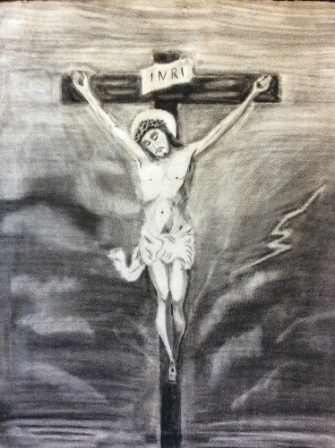 scene_religion__christ_jesus_christ_sur_la_croix_crucifixion__fusain__anonyme_