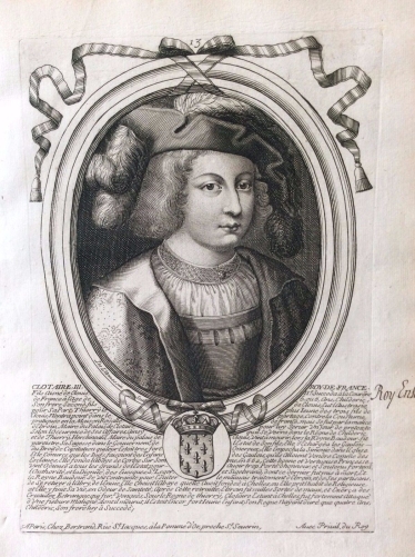 clotaire_iii,_roi_de_france_par_nicolas_ii_de_larmessin_circa_1686_