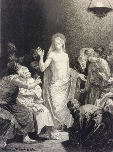 apparition_de_jesus_christ_aux_disciples__resurrection_bida__gravure_veyra_xix_eme_