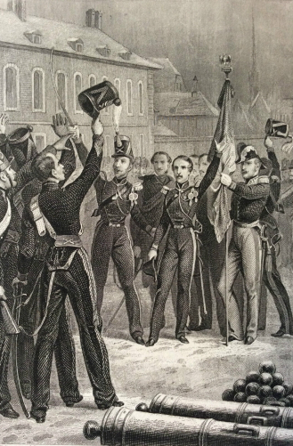 insurrection_strasbourg_1836__empire_france__louis_napoleon_bonaparte_gravure_