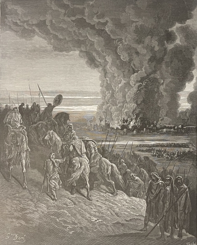 israel_josue_livre_aux_flammes_la_ville_d_hai_gustave_dore_1874