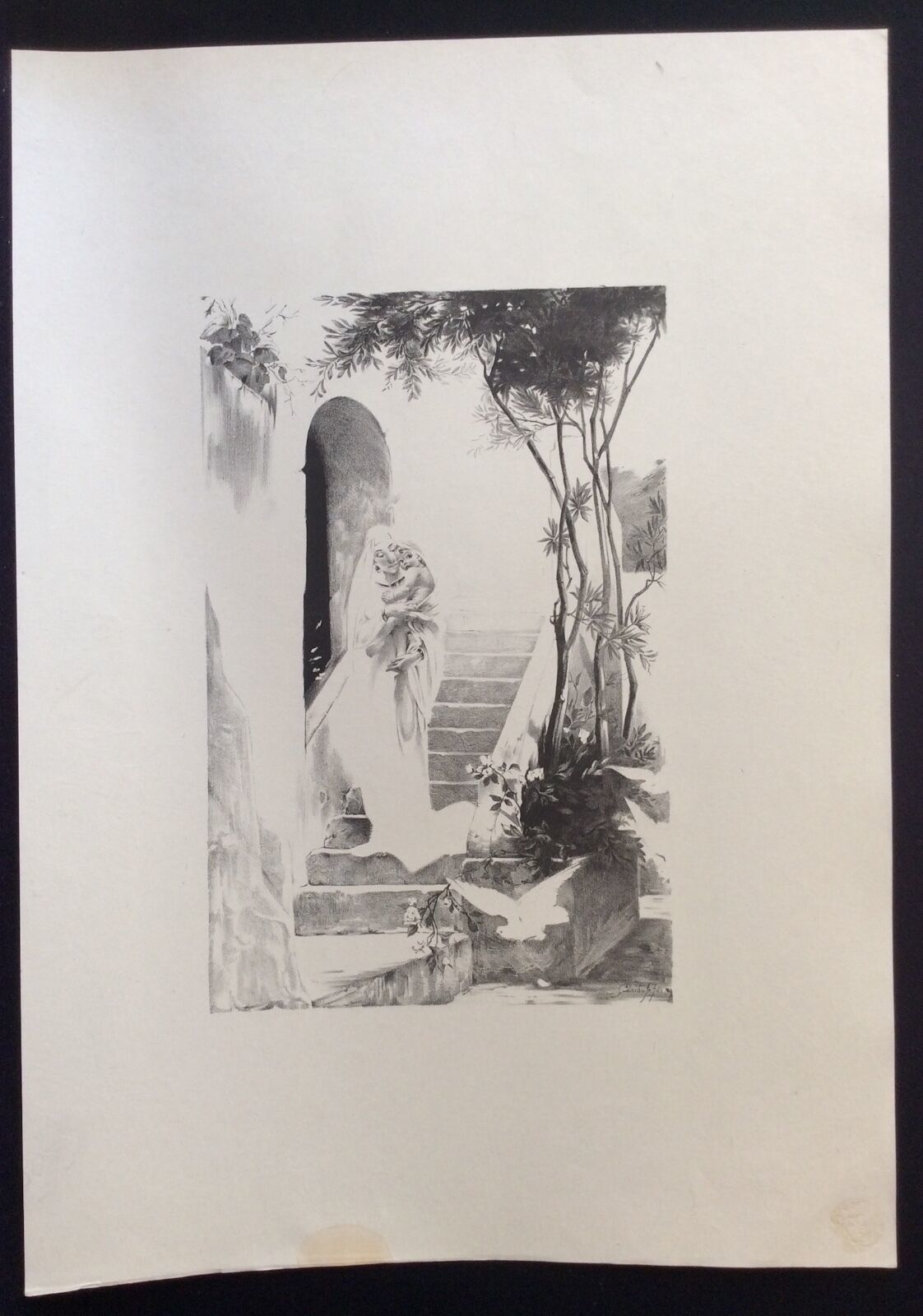 guillaume_dubufe_1853-1909__lenfant,_lestampe_moderne_art_nouveau_xixe_