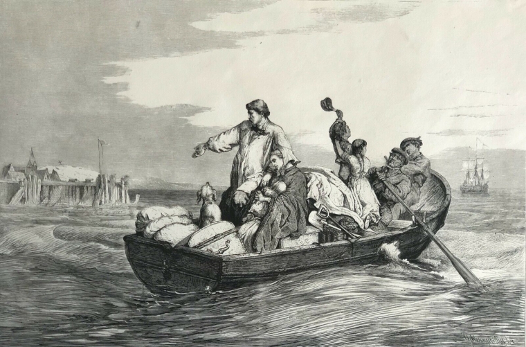 les_emigrants_par_schlesinger__gravure_vers_1861__emigration,_emigres_migrants_en_barque_