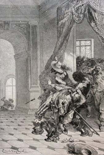 1st_duke_of_buckingham_s_murder_george_villiers_engraving_19th_century_england