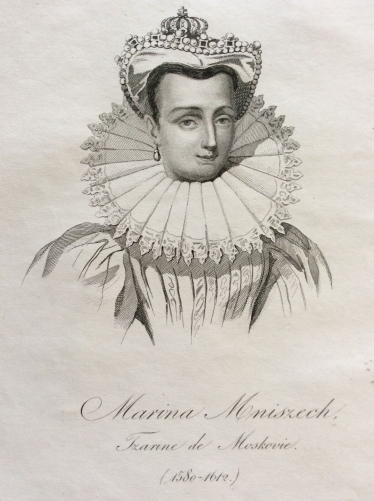 marina_mniszek_maryna_mniszech_mniszchowna_pologne_gravure_xixe_tsaritsa_russia