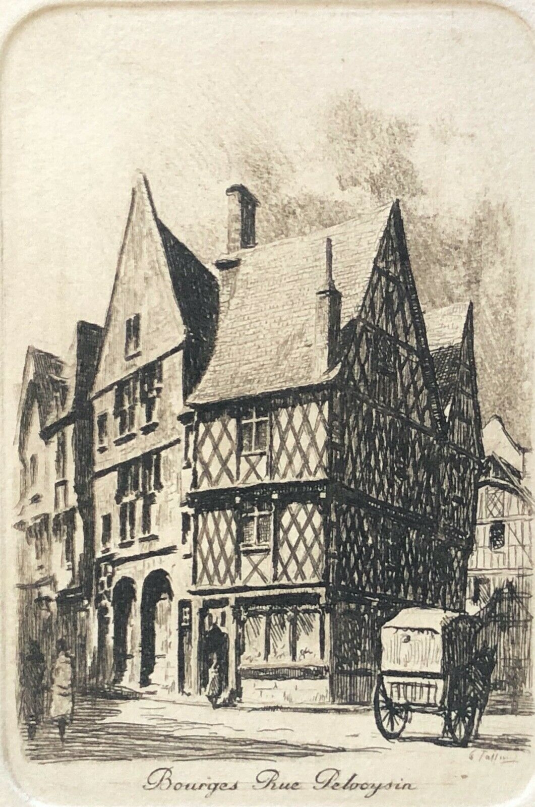 bourges_maison_a_colombages_rue_pelvoysin_gravure_pointe_seche_vers_1880_cher