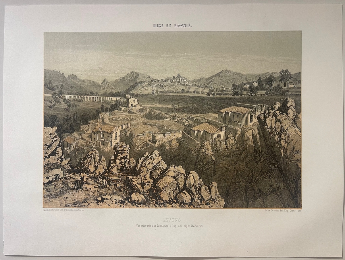 levens_vue_prise_pres_des_tanneries_lithographie_1864_alpes-maritimes_france