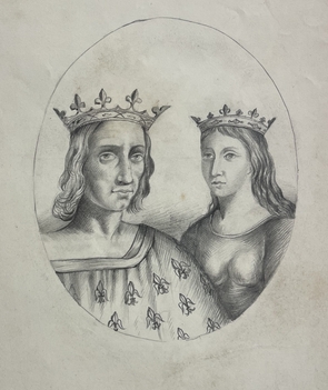 charles_ier_d???_anjou_1227-1285_beatrice_de_provence_1231-1267_dessin_vers_1850