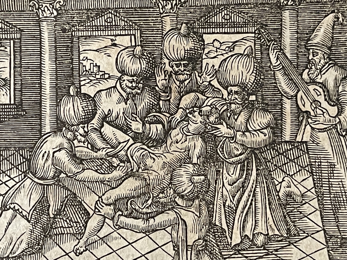 tamerlane_circumcision_scene_woodcut_1575_andre_thevet_ottoman_mongol_court