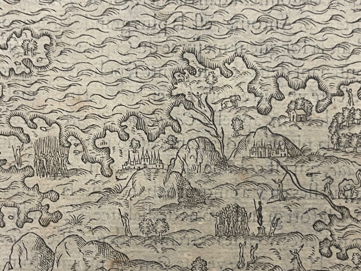 madagascar_1575_map_andre_thevet_woodcut_cosmographie_universelle_early_africa
