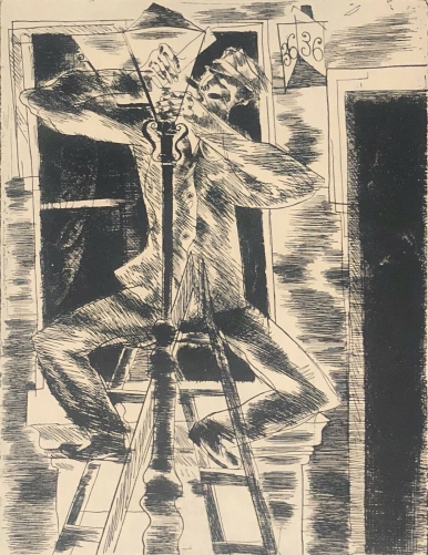 andrzej_robert_jurkiewicz_1907-1967_pologne_polska_xylographie_1944
