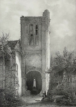 chaumont_oise_eglise_saint-jean-baptiste_vers_1840_france_lithographie_france