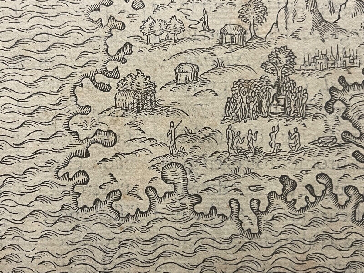 madagascar_1575_map_andre_thevet_woodcut_cosmographie_universelle_early_africa
